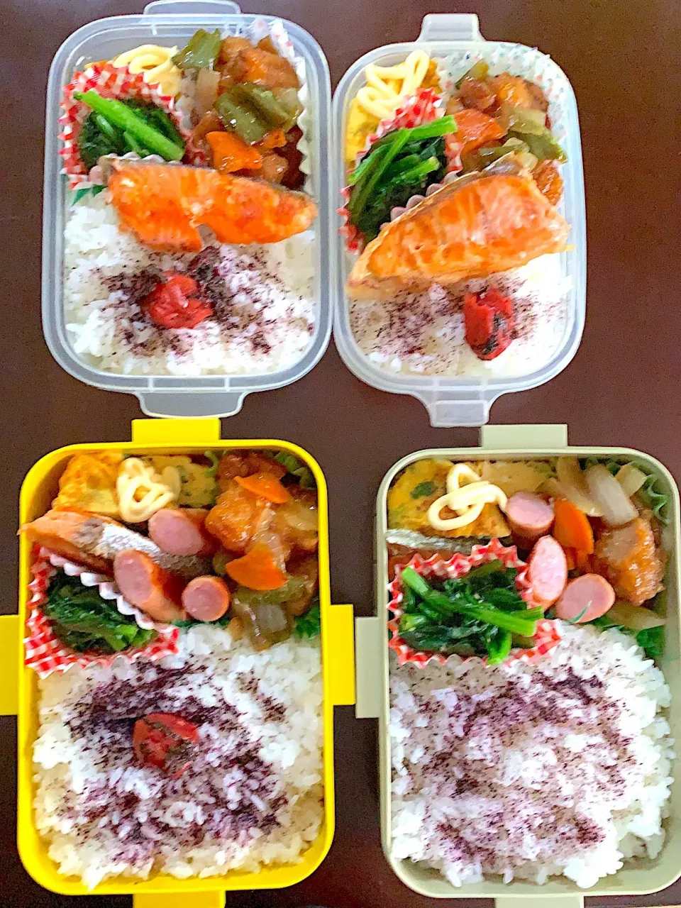 家族のお弁当🍱
おはようございます！
昨日は、写メ撮るのを忘れてしまった…
今週も頑張りましょう♡|まこさん