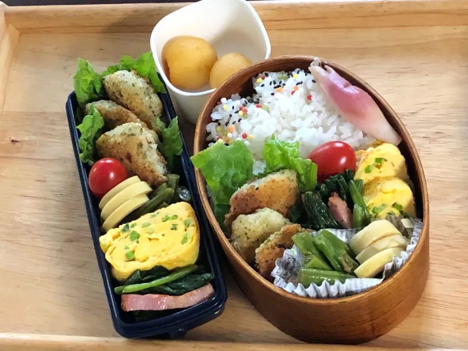 白身魚のフライ 弁当|弁当 備忘録さん