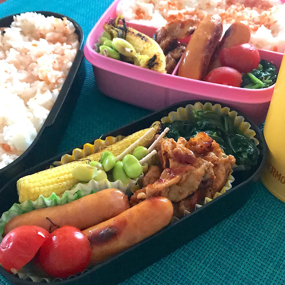 今日のお弁当🍱
ビーツを使ったボルシチと一緒に♪
生のヤングコーンもソテーしました。

お天気の急変もありそう
傘忘れないように
持って出かけましょう🌂

今日も気をつけて
いってらっしゃい👋😊|mokoさん