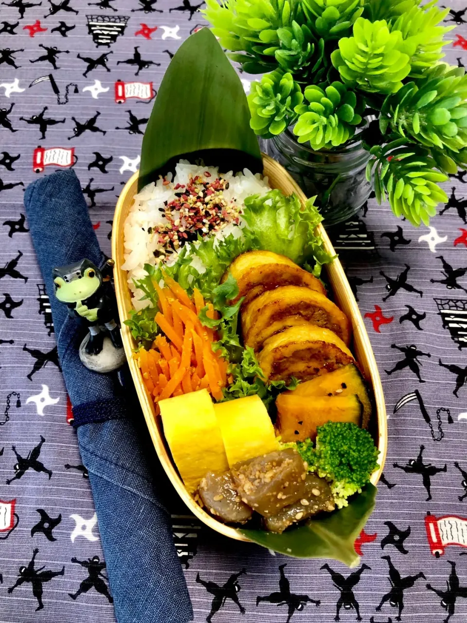 Snapdishの料理写真:#本日の娘弁#JK弁当#わっぱ#曲げわっぱ|chiezooさん