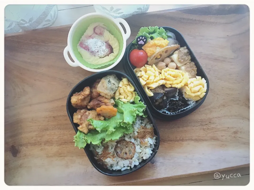 Snapdishの料理写真:JK弁当🐌2019.6.11(Tue.)|yucca@さん