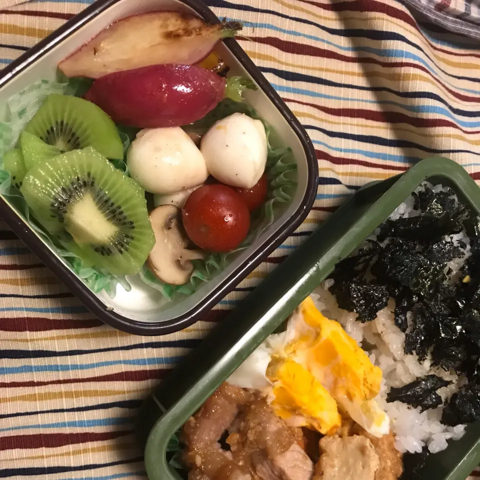 Snapdishの料理写真:#調味料は無添加・無化調  #男子  #弁当  #弁当記録|seycoさん