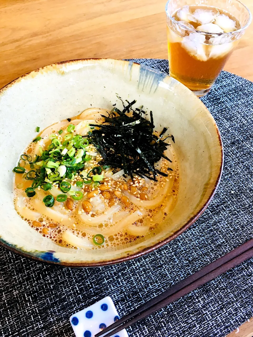 Snapdishの料理写真:今日のお家で一人ランチは
ヨッチャンさんの料理 最もシンプルな納豆パスタ✨ 火を使わず味付けは2つだけ👍🏻
をアレンジして、冷たいうどんバージョンにしました✨|ミッチ☆ママさん