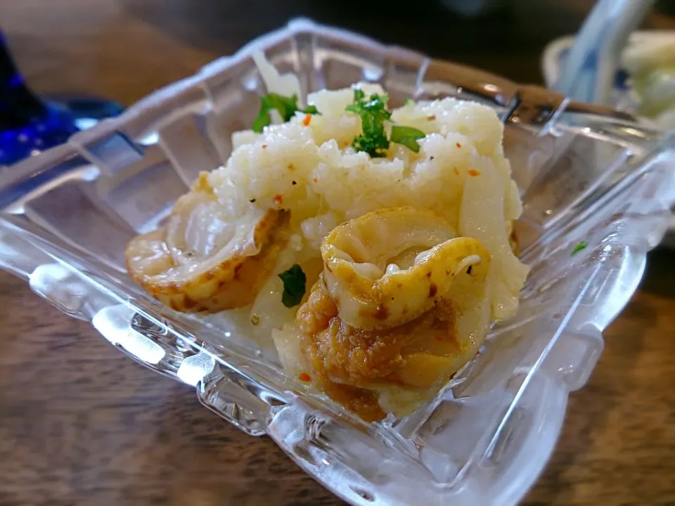 カリフラワーとベビーホタテのマリネ|古尾谷りかこさん