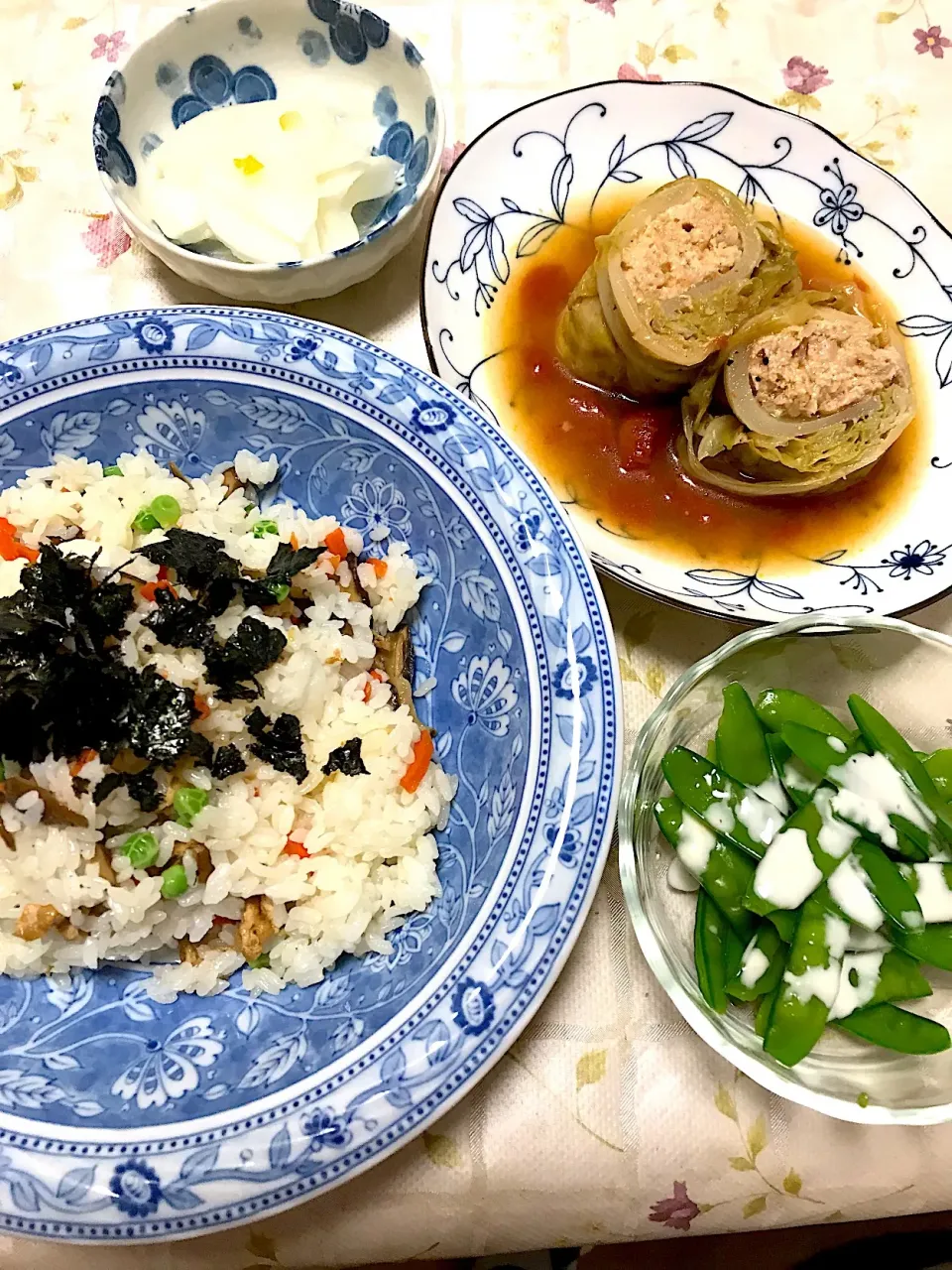 今日の晩御飯   リバーシブル😁|つるひめさん