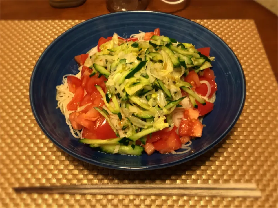 佳代子さんのぶっかけそうめん|ひな嫁さん