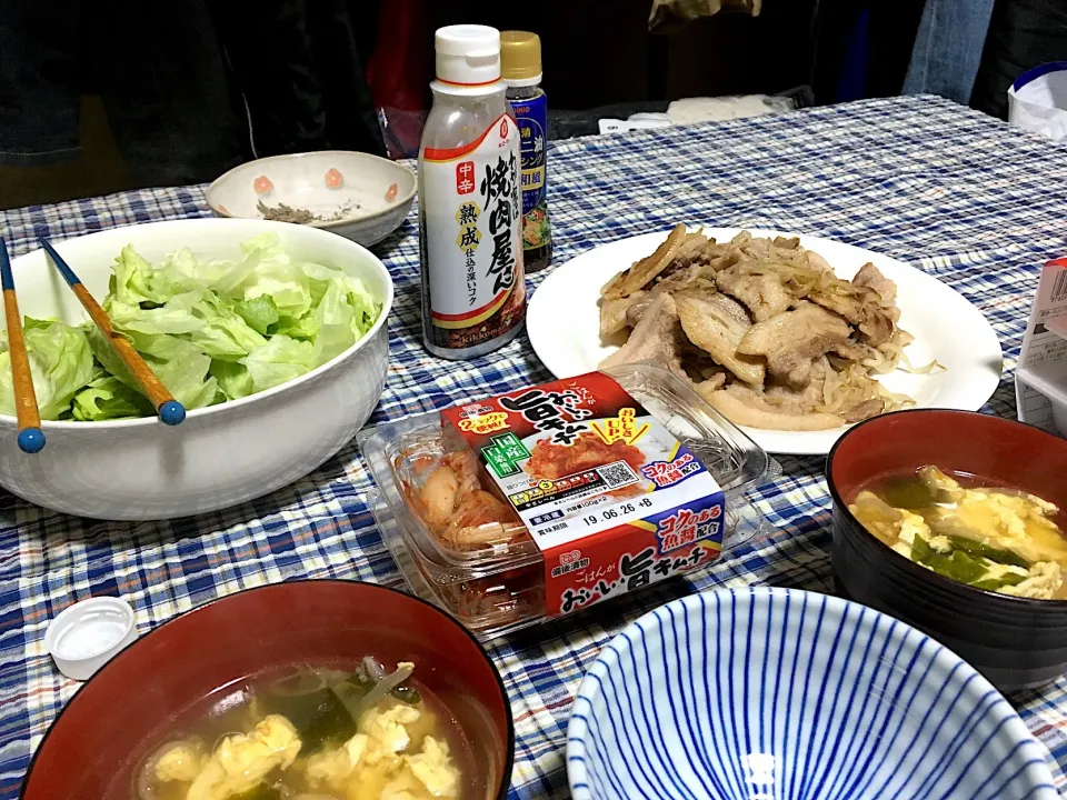 バーベキューの残りでもらったお肉と中華スープ💃🏼💃🏼|maxさん