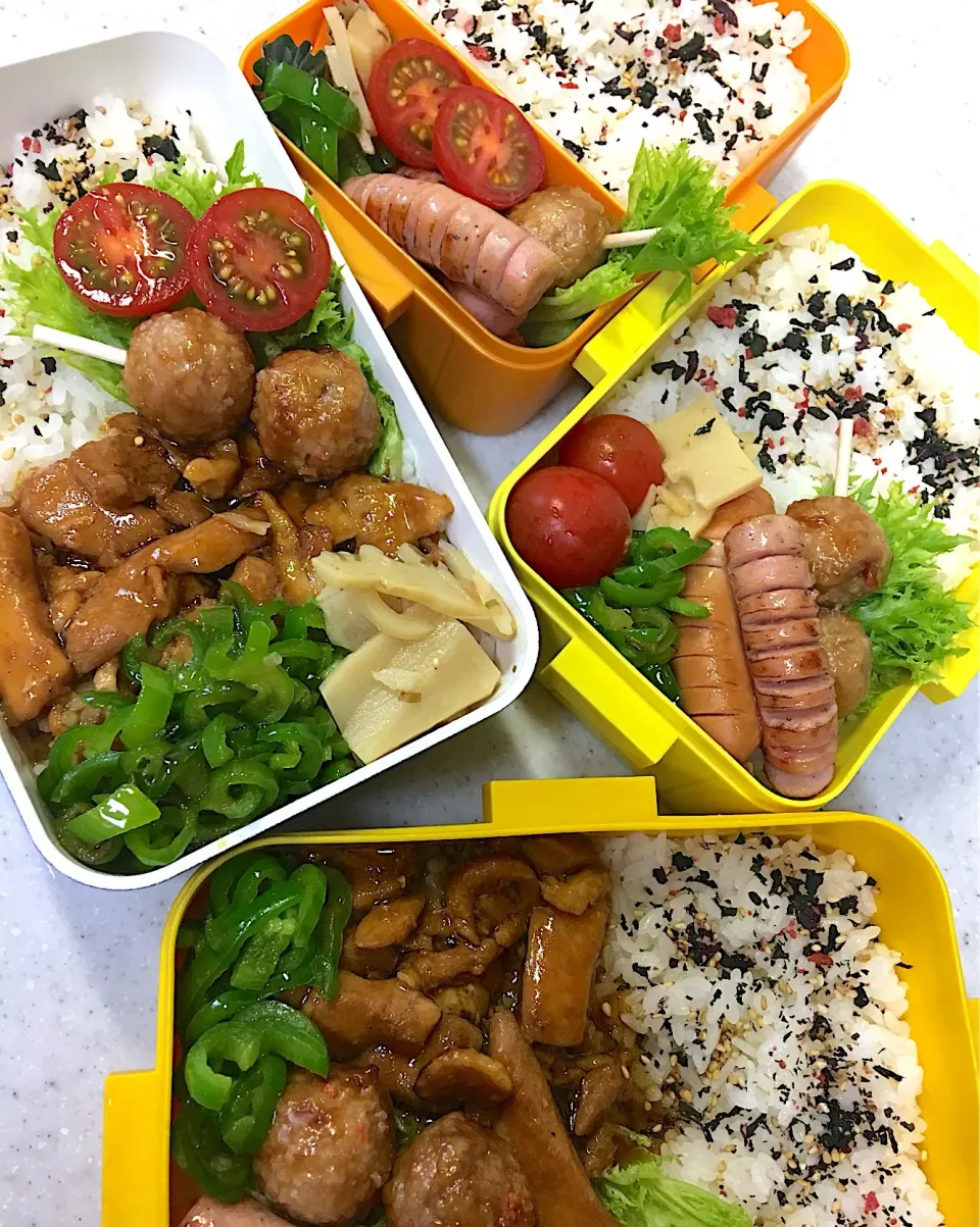 #中学女子弁当  #高校生男子弁当  #父ちゃん弁当 #鶏🐓|よちこさん