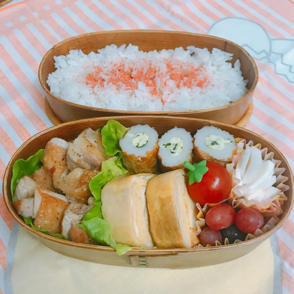 Snapdishの料理写真:6月12日 高3男子弁当|うさぎさん