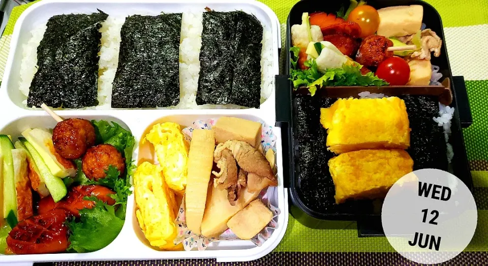 筍と高野豆腐の煮物弁当|うるめさん