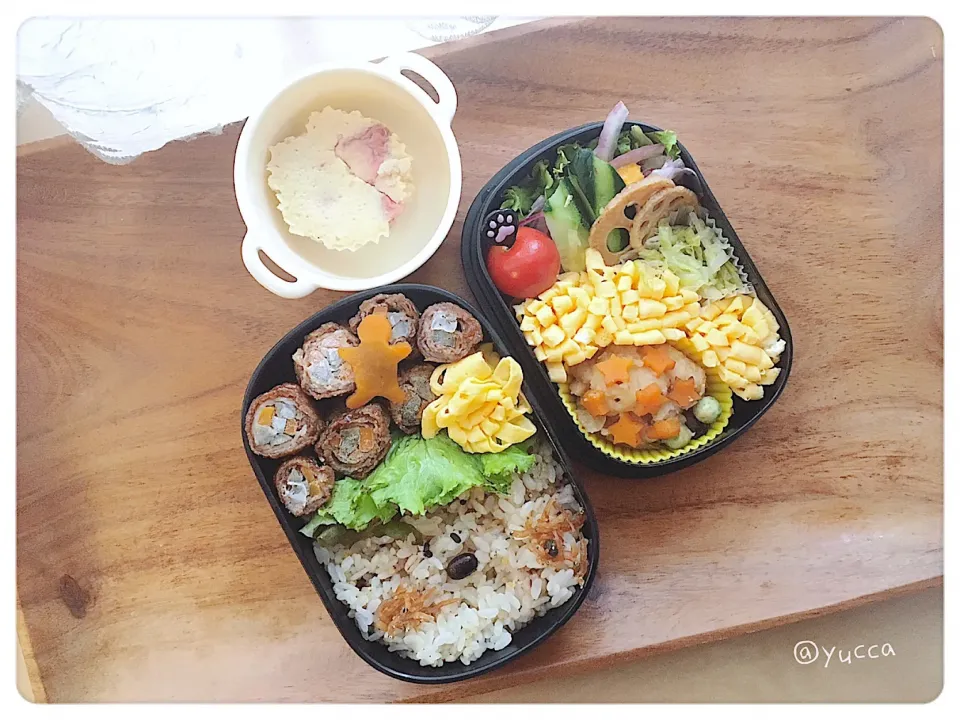 Snapdishの料理写真:JK弁当🐌2019.6.12(Wed.)|yucca@さん