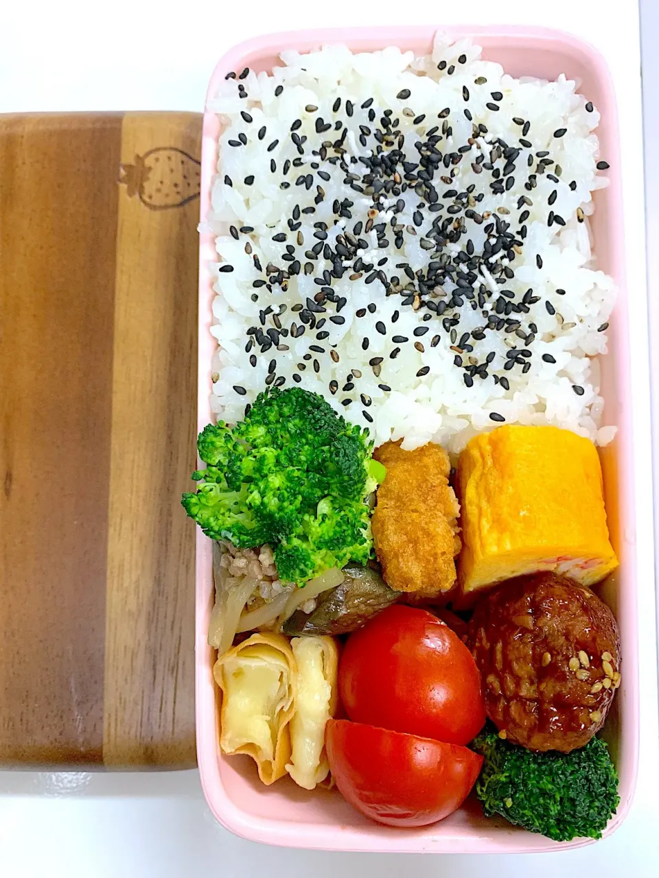 Snapdishの料理写真:2019,6/12 高１娘のお弁当🍱|naoちんさん