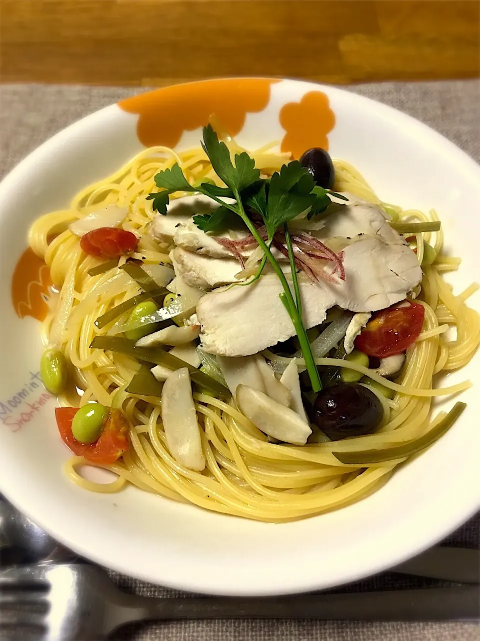 アクアパッツァの残り汁パスタ！
 #簡単料理|morimi32さん