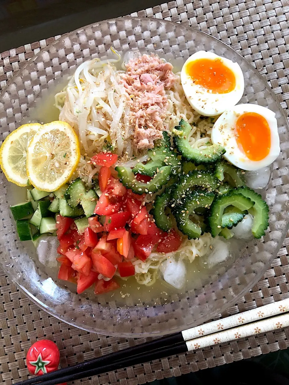 冷やし塩ラーメン❣️|ゆかりさん