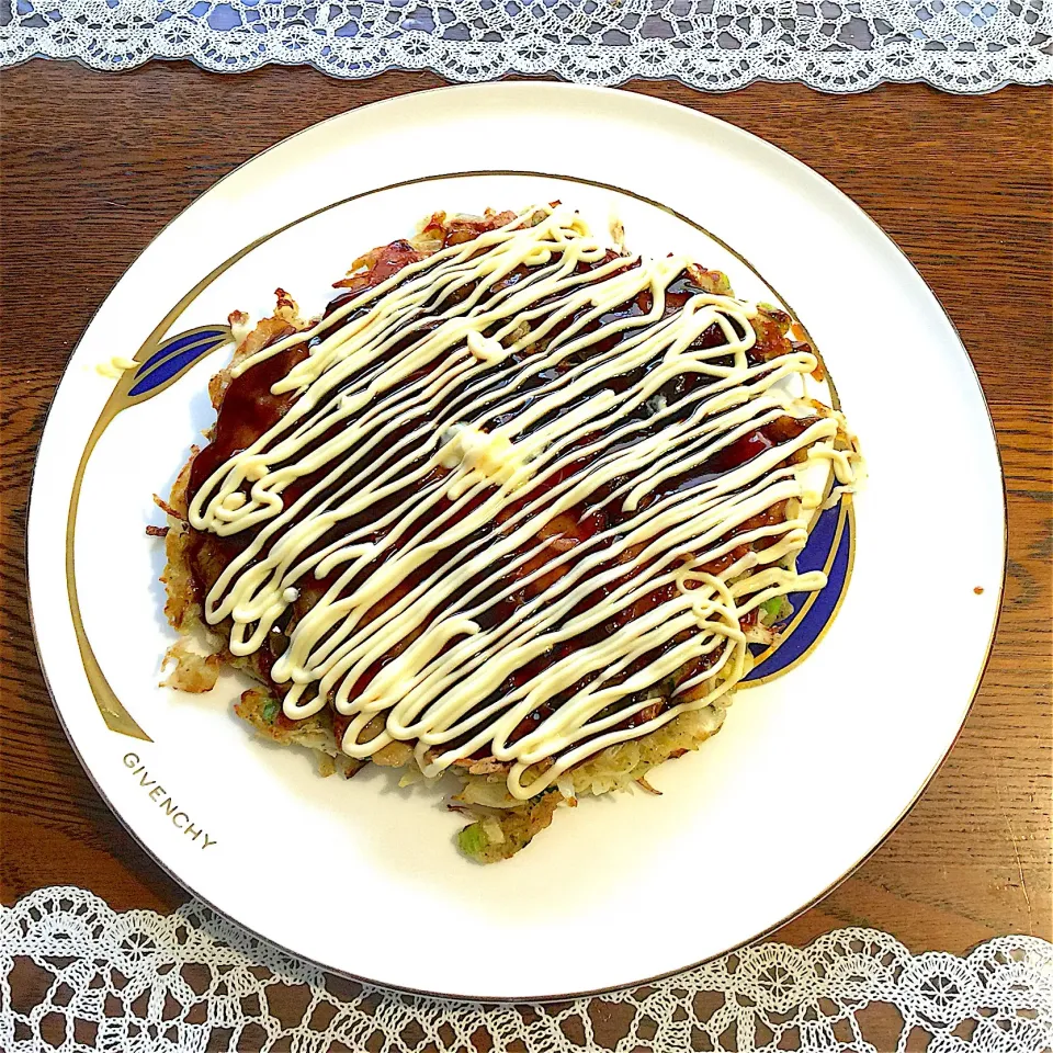 Snapdishの料理写真:豚玉お好み焼き|yakinasuさん