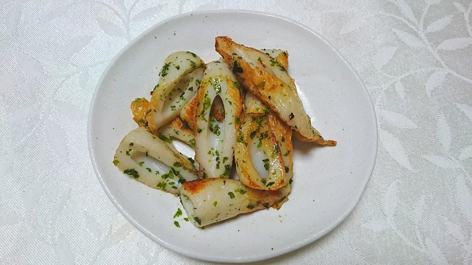 ちくわのバター炒め青海苔和え|卯月さん