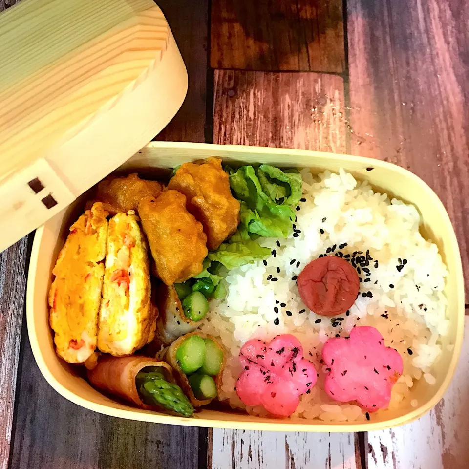 Snapdishの料理写真:#弁当記録🍱#わっぱ弁当|anna ⋆⑅さん