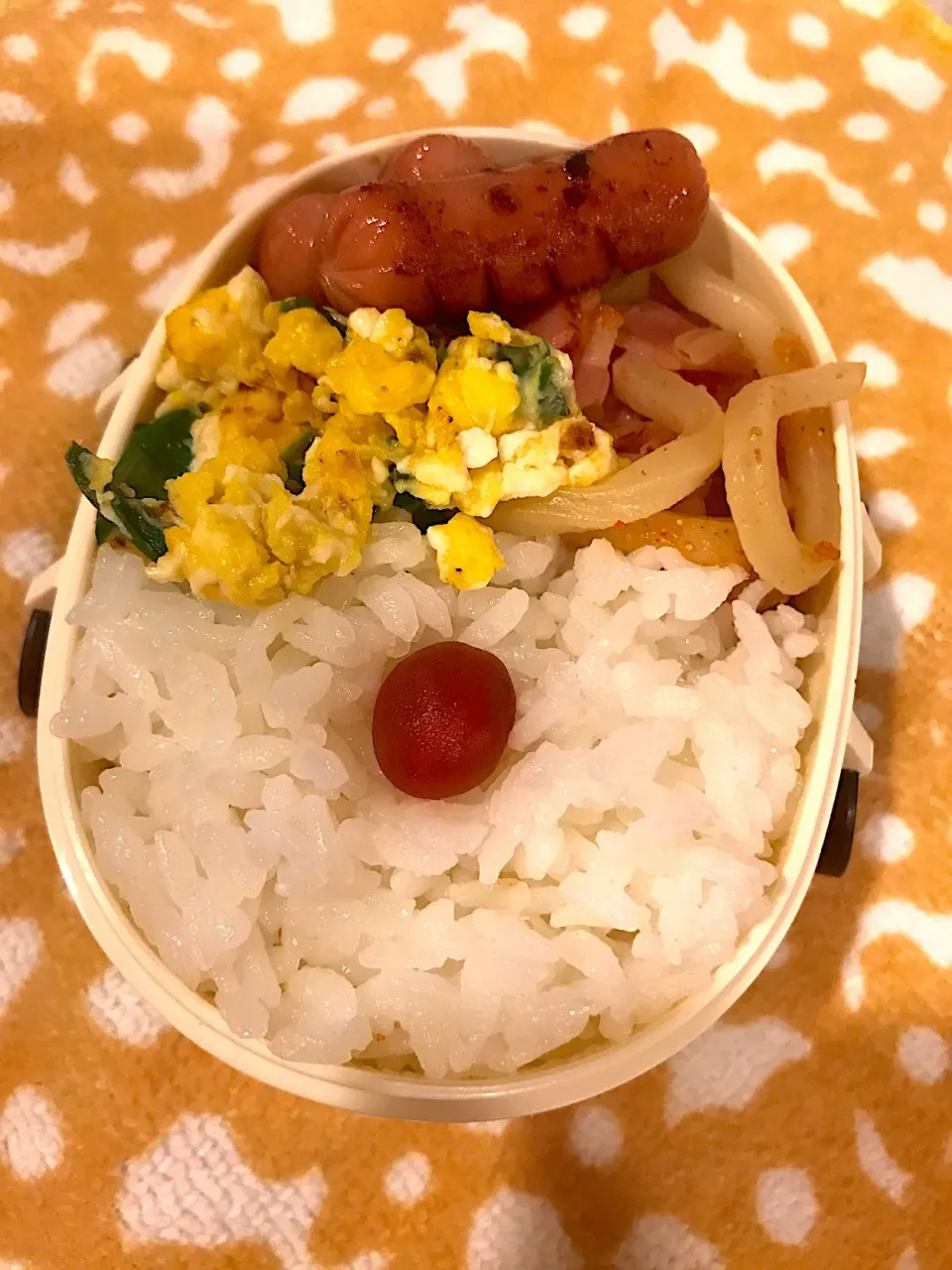 2019,06,12 お弁当
#ニラ玉
#明太子焼うどん
#ウインナー|ATSUMIさん