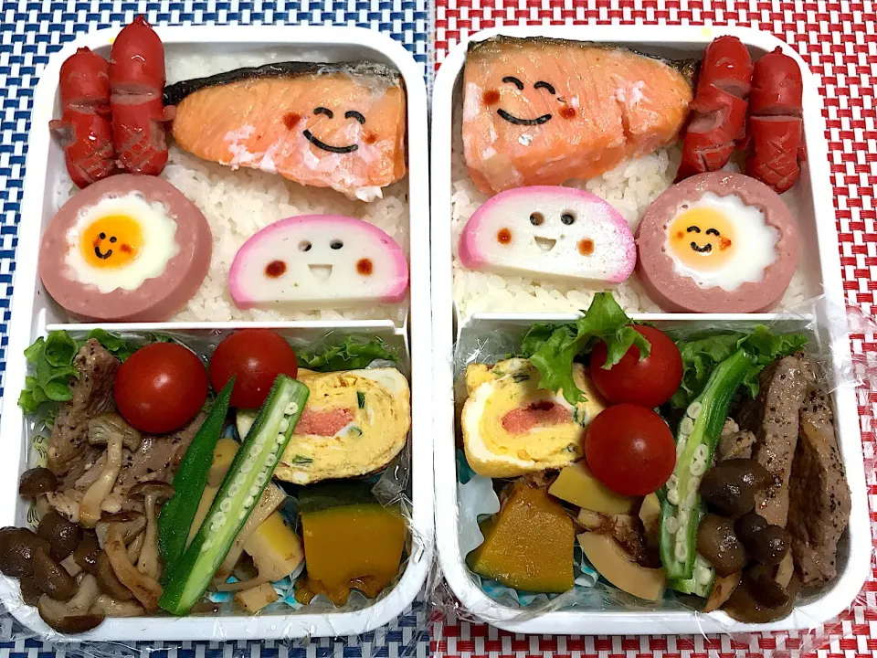 2019年6月13日 ムスコ&オレ弁当♪|クッキングおやぢさん