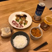 Snapdishの料理写真:アスパラ豚肉巻き|たーぴさん