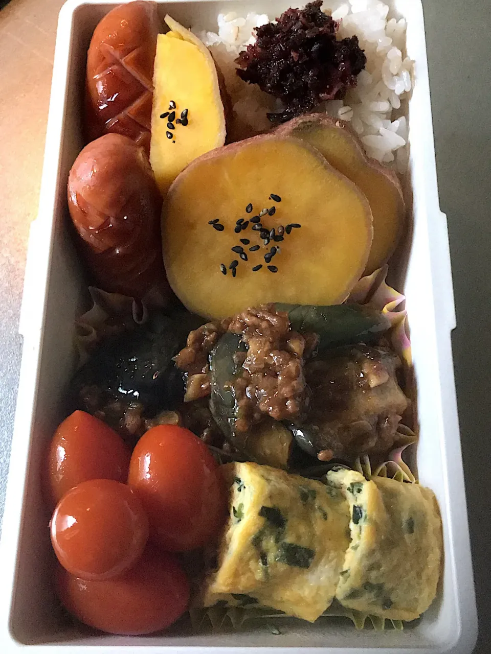 麻婆茄子弁当🙄|ちーさん