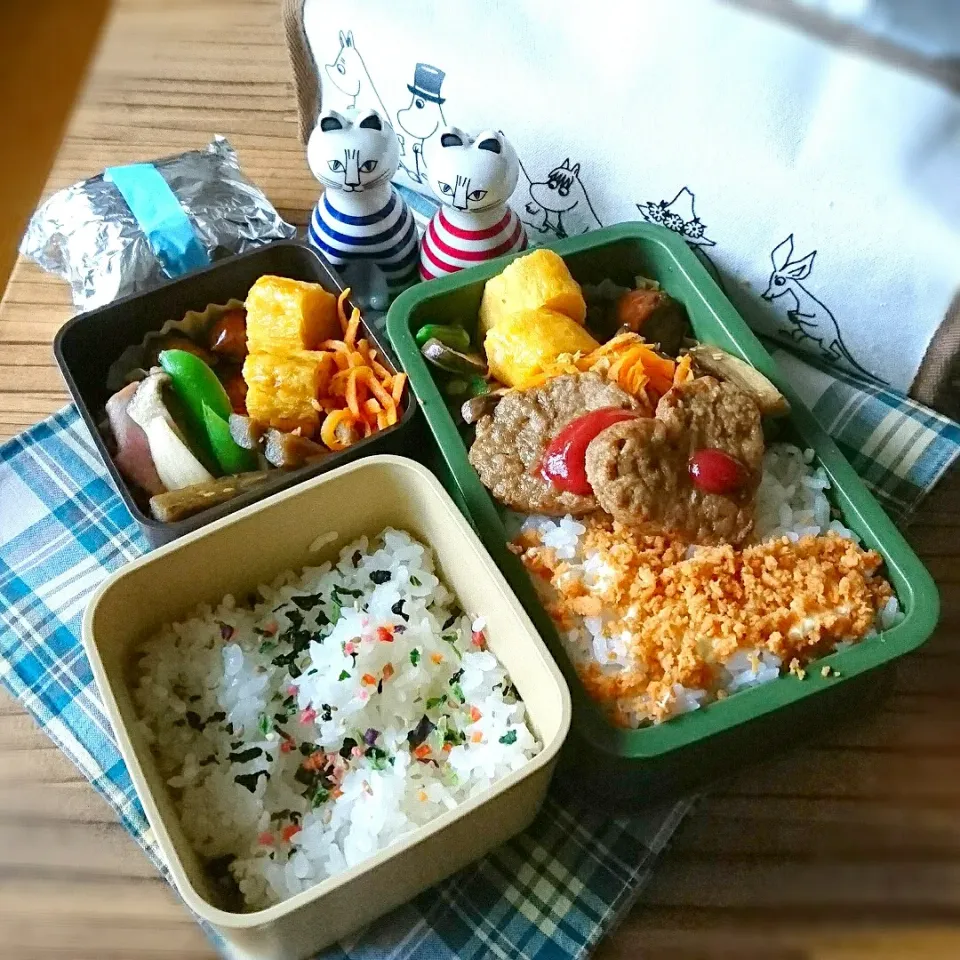 息子弁当・おっと弁当 6/13|ふ〜たん**さん