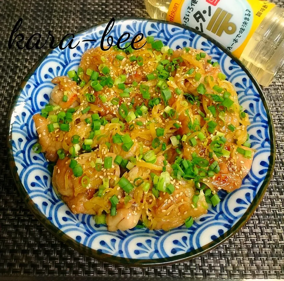 Snapdishの料理写真:味付けひとつでカンタン♪新生姜たっぷり!鶏肉の甘酢さっぱり煮|からあげビールさん