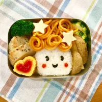 Snapdishの料理写真:ハーブチキン&ナポリタン弁当|sappyさん