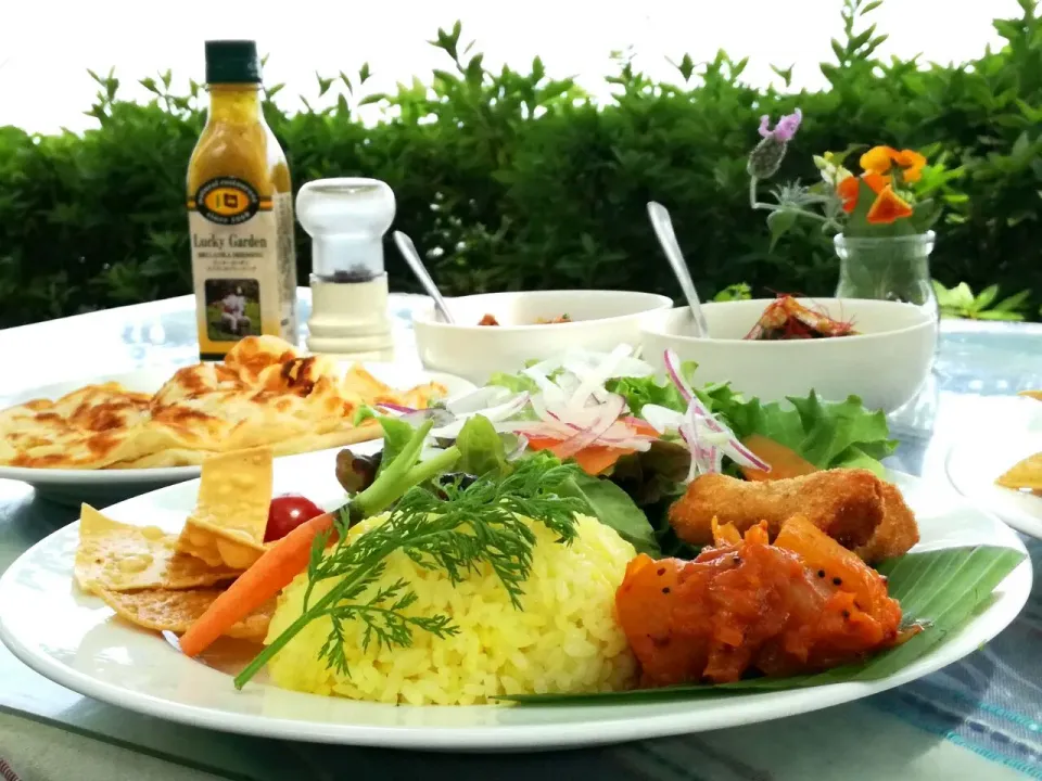 生駒　ラッキーガーデン
森ん中、山の上でｽﾘﾗﾝｶｶﾚｰ🍛|korinoさん