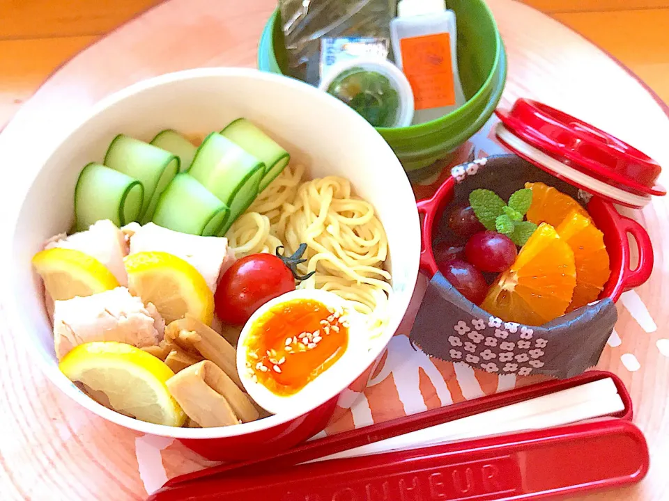 和風ざるラーメン弁当🍱|Naoさん