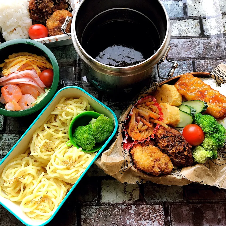 Snapdishの料理写真:2人弁当～🤗|Rie Naganoさん