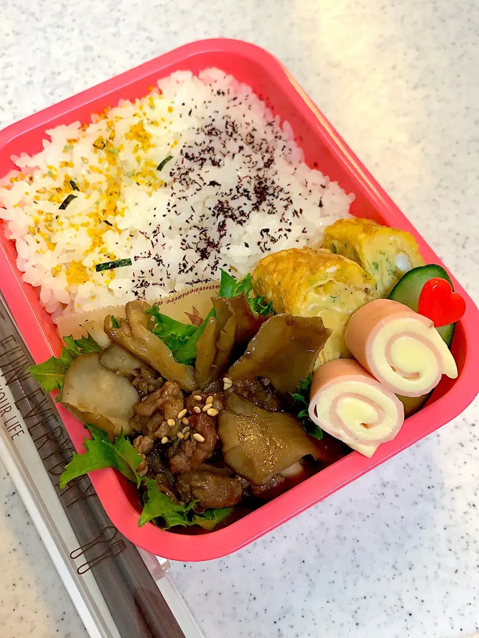 今日のお弁当 #女子高生のお弁当|料理嫌いなおかあさんさん