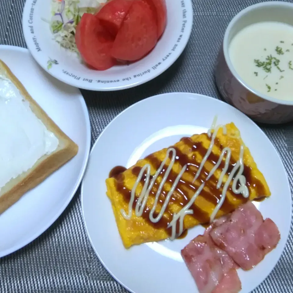 Snapdishの料理写真:2019/06/14　今日の朝ごはん♥|ちいたんさん