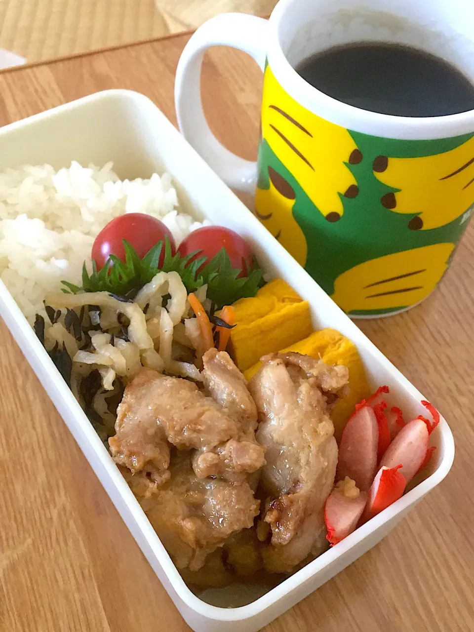 #常備菜 #お弁当

2019.6.14 今日のお弁当🍱|renharuruさん