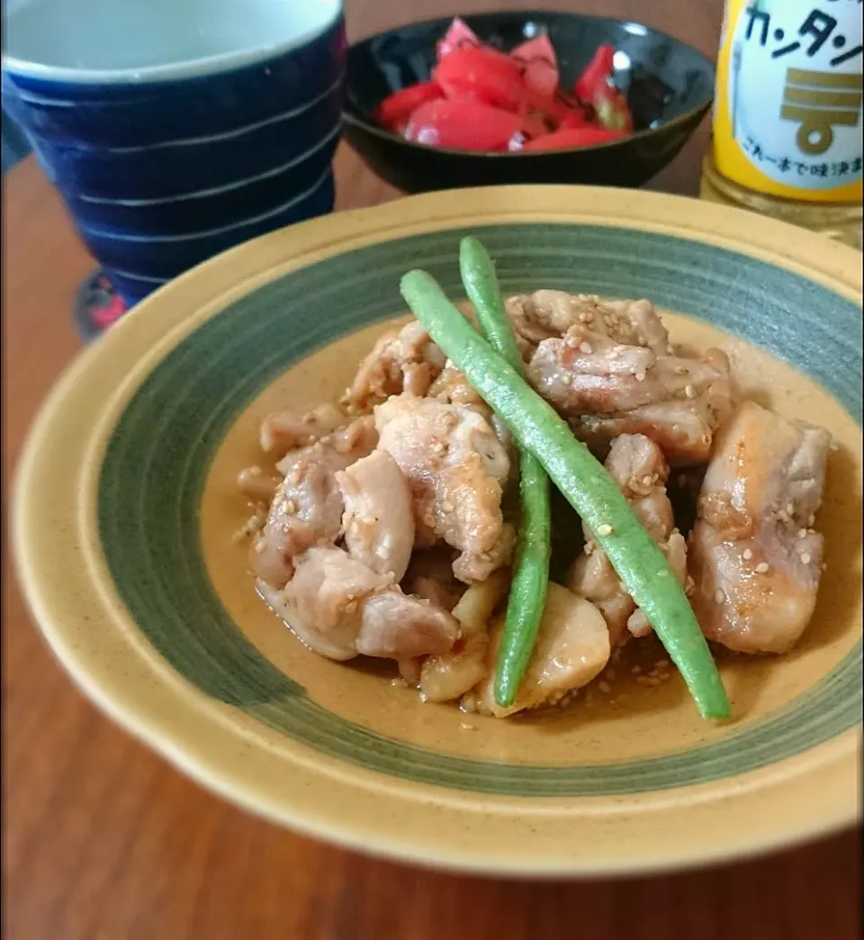 鶏ももの甘酢さっぱり煮|まりおさん