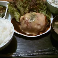 Snapdishの料理写真:チーズハンバーグ|舞羅さん