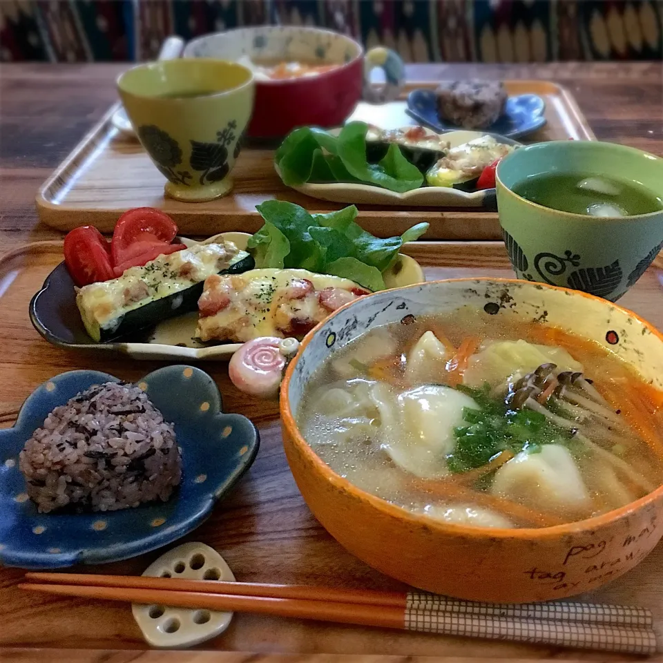 水餃子定食|ともみさん