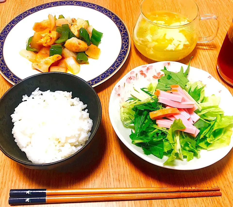 Snapdishの料理写真:鶏肉と野菜の中華炒め|jocoさん