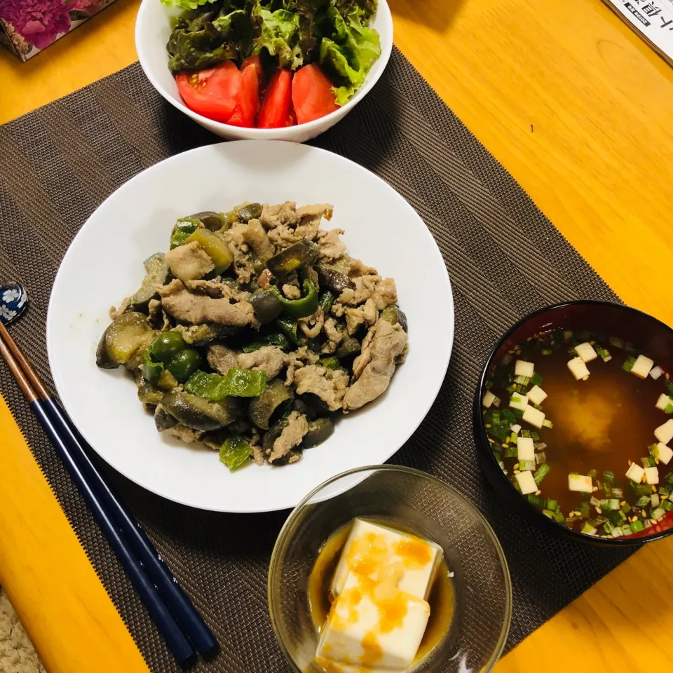 豚肉とナスの味噌炒め|みかんちゃんさん