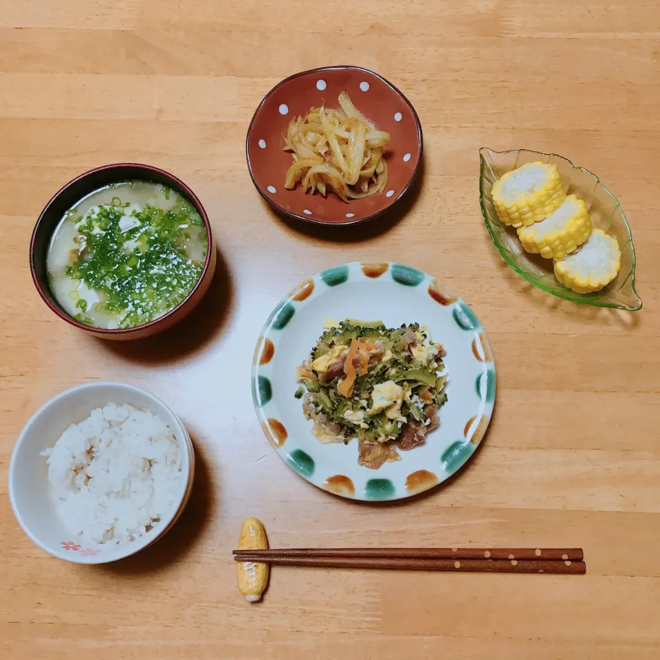 ゴーヤチャンプル
じゃがいものカレーきんぴら🥔|ちゃみこさん