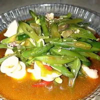 tumis buncis udang|MamaNya Rayhan(Dedek Syafitri)さん