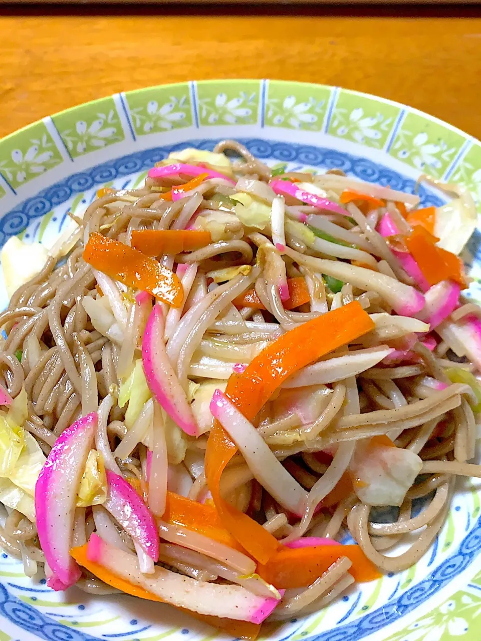 蕎麦で焼きそば和風|きよっさんさん