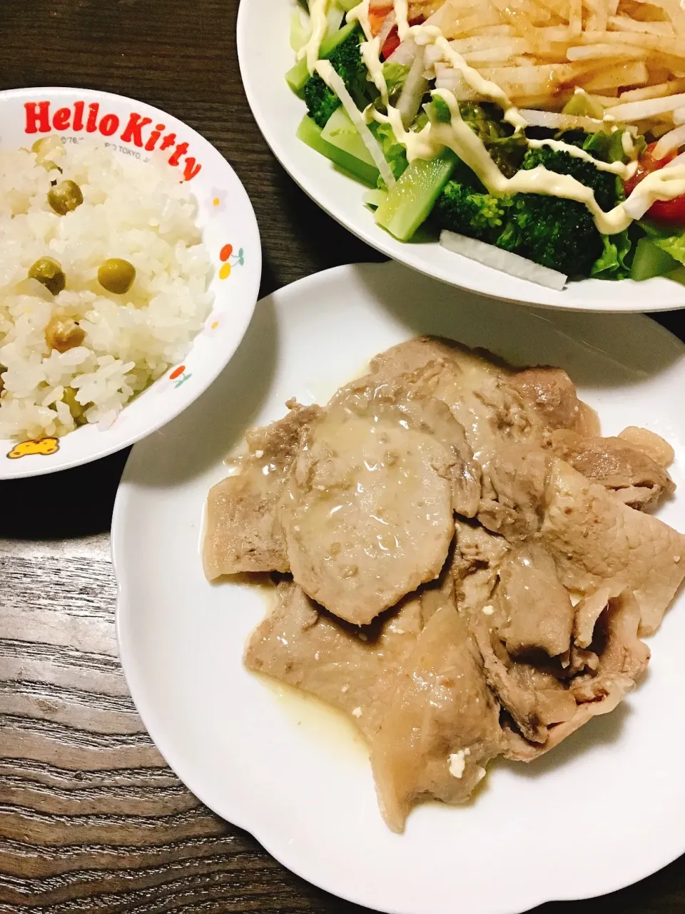 豚肉のマヨしょうが焼き❤️|さくらんぼさん