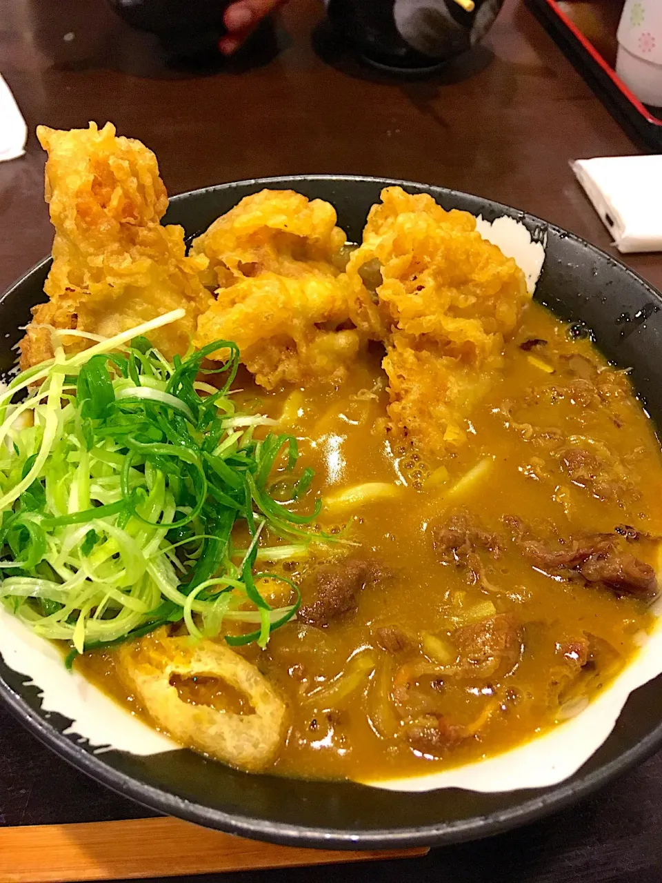 Snapdishの料理写真:とり天入りカレーうどん♪|☆マミ☆さん