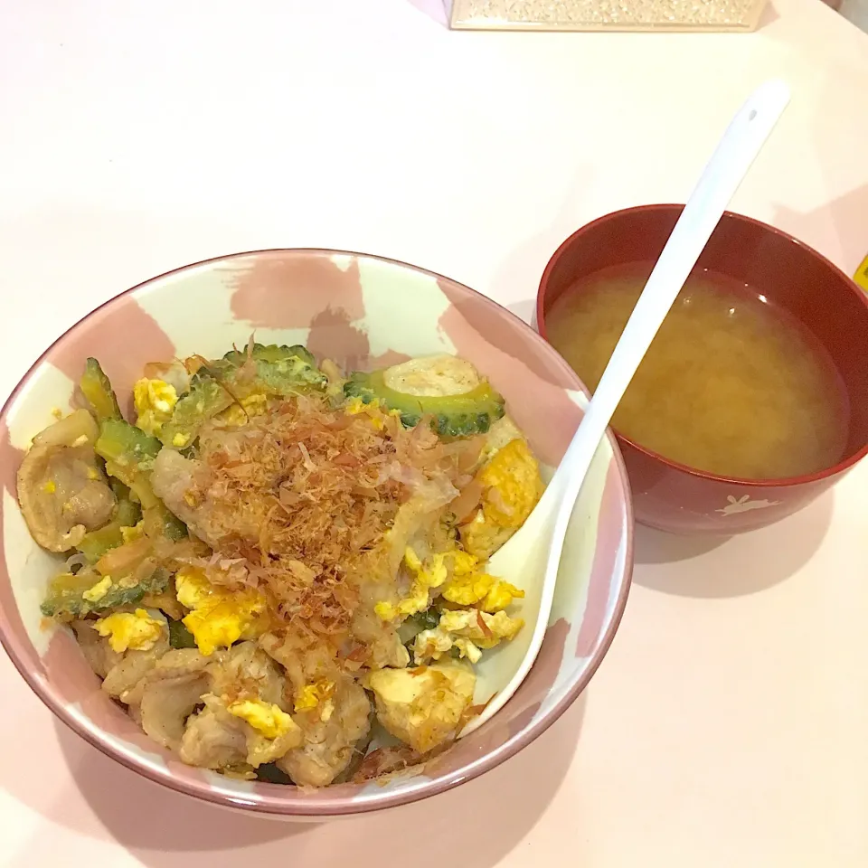 #ゴーヤチャンプル丼|naomiさん