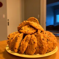 Snapdishの料理写真:チョコチップクッキー♪|mikeyさん