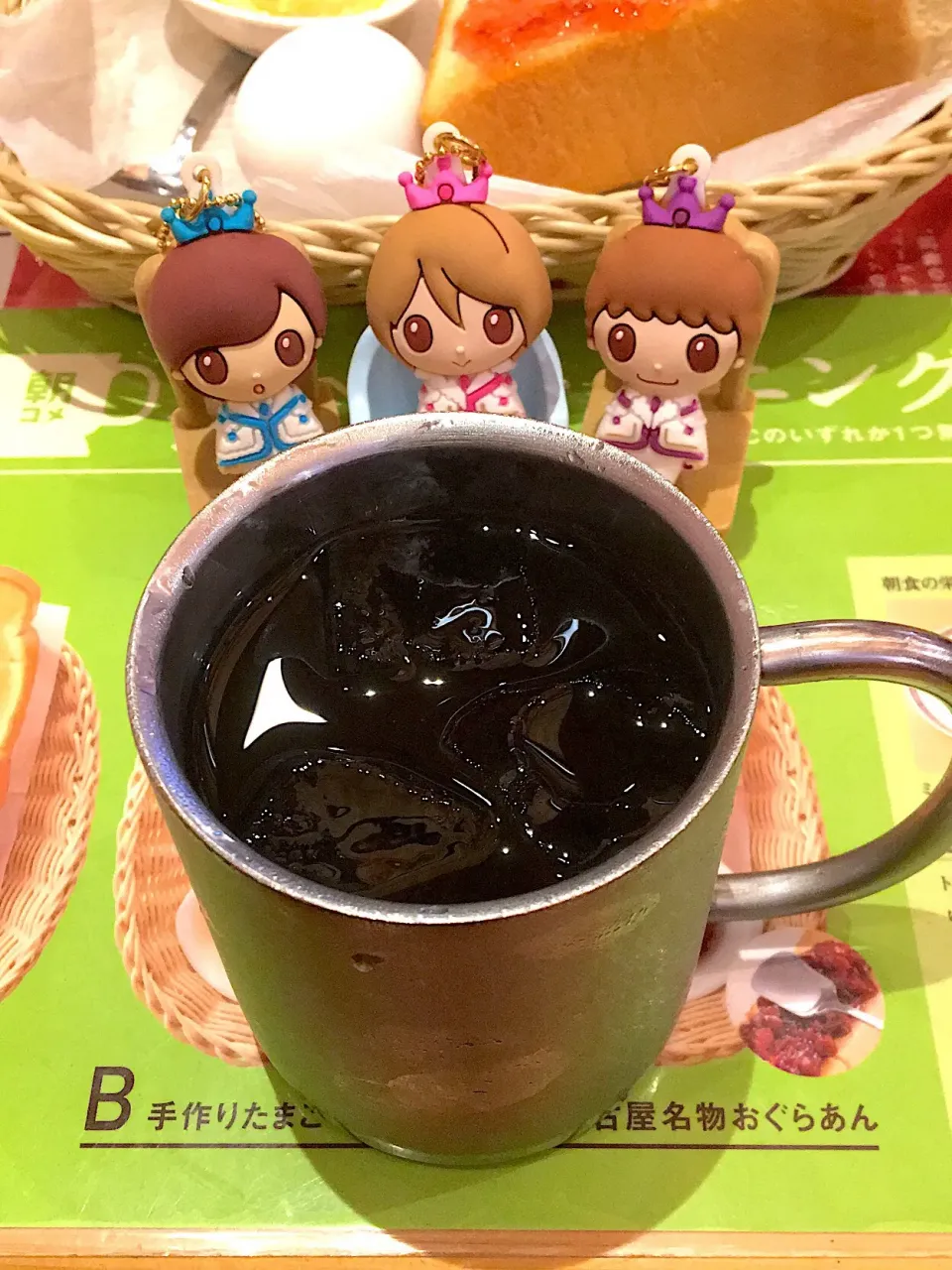 Snapdishの料理写真:アイスコーヒー💙💗💜コメダ珈琲店|なぎさん