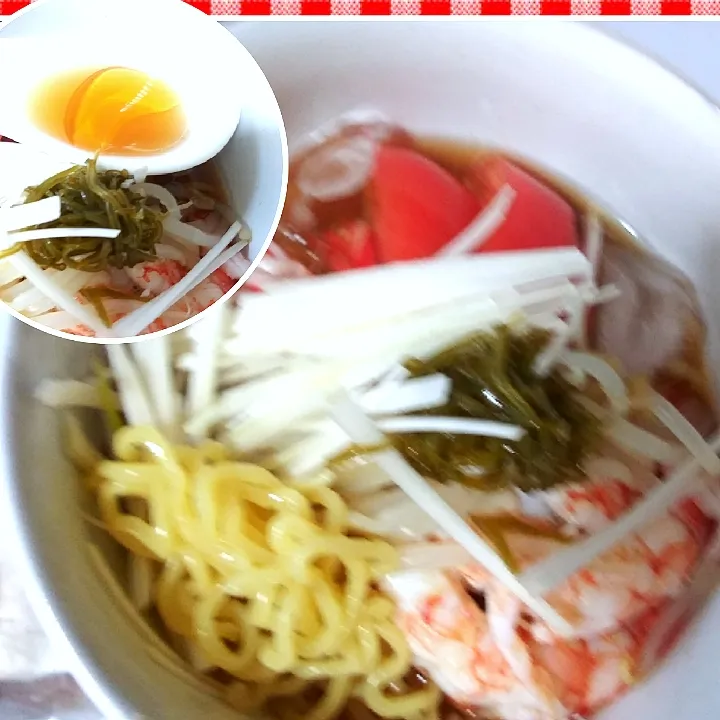 朝から冷たいラーメン|こやっこさん