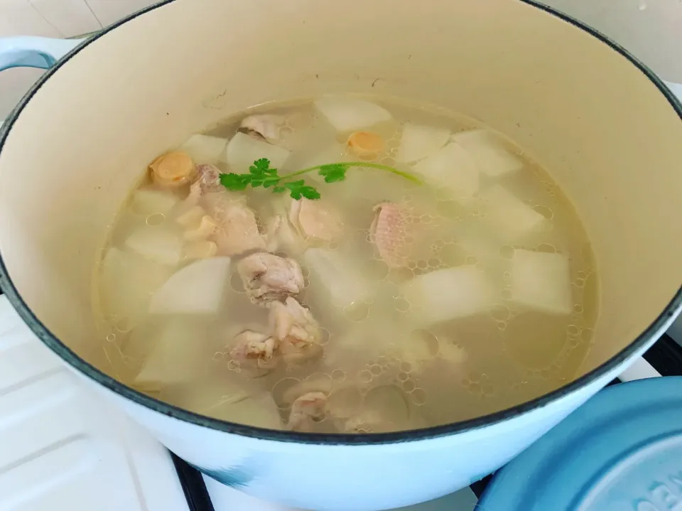 干貝雞肉蘿蔔燉湯|Orangeさん