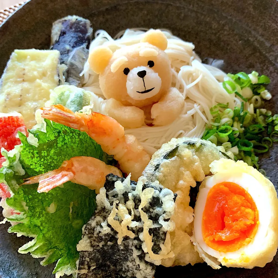 Ted の 天ぷらそうめん|jarinkoさん